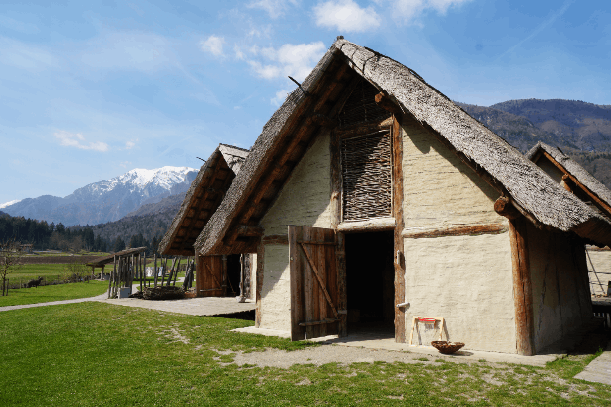 Ebenerdig gebautes Hausmodell Fiavé