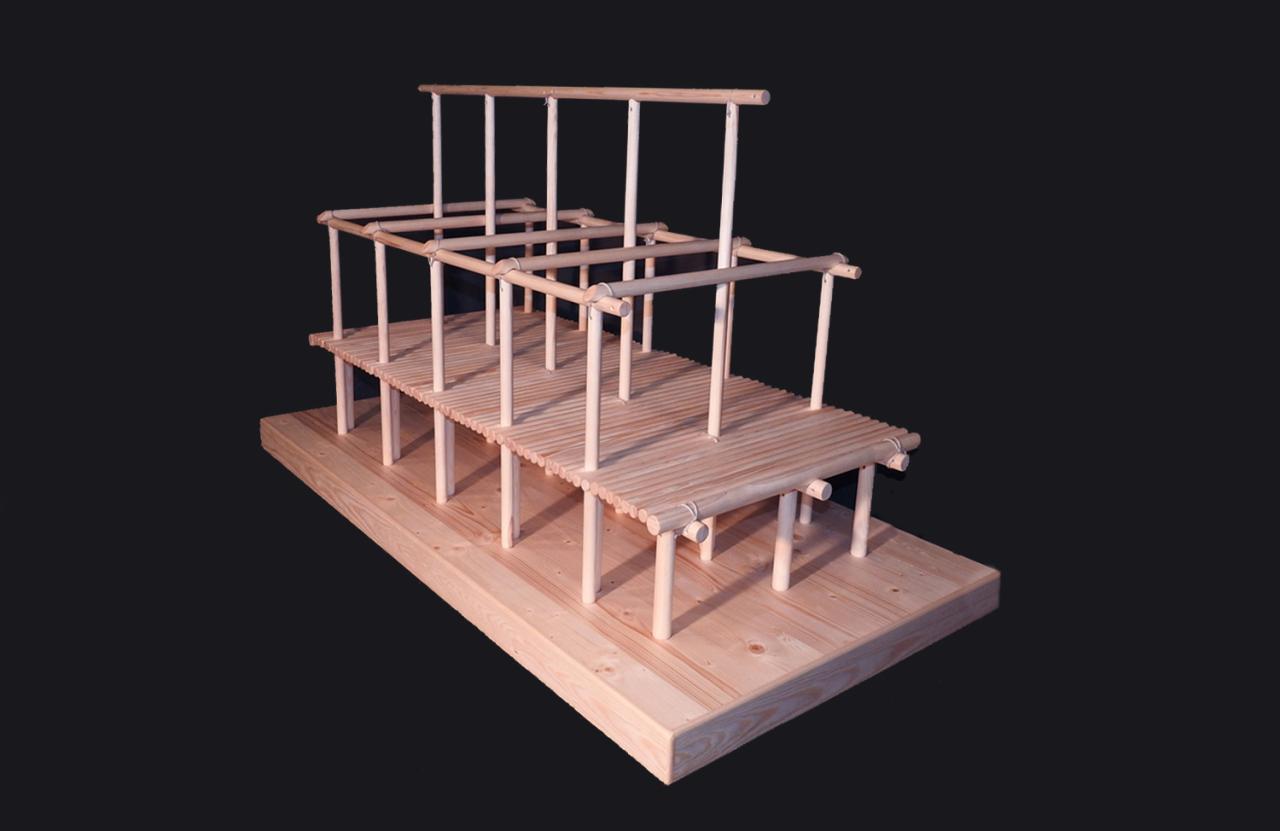 Teilaufbau des Hausmodelles
