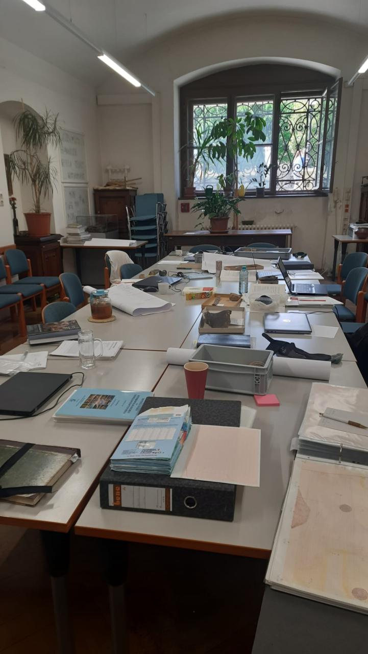 Unser Arbeitsplatz im FFG-Praktikum