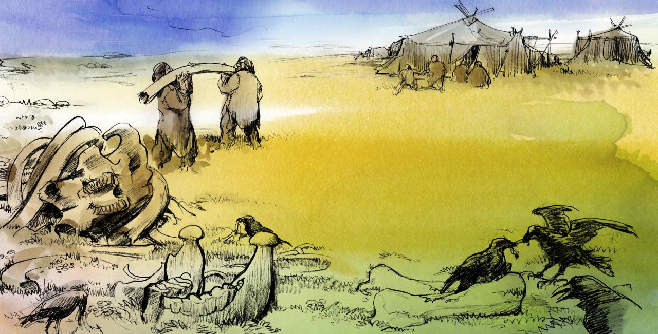Mammut Nutzen in der Steinzeit