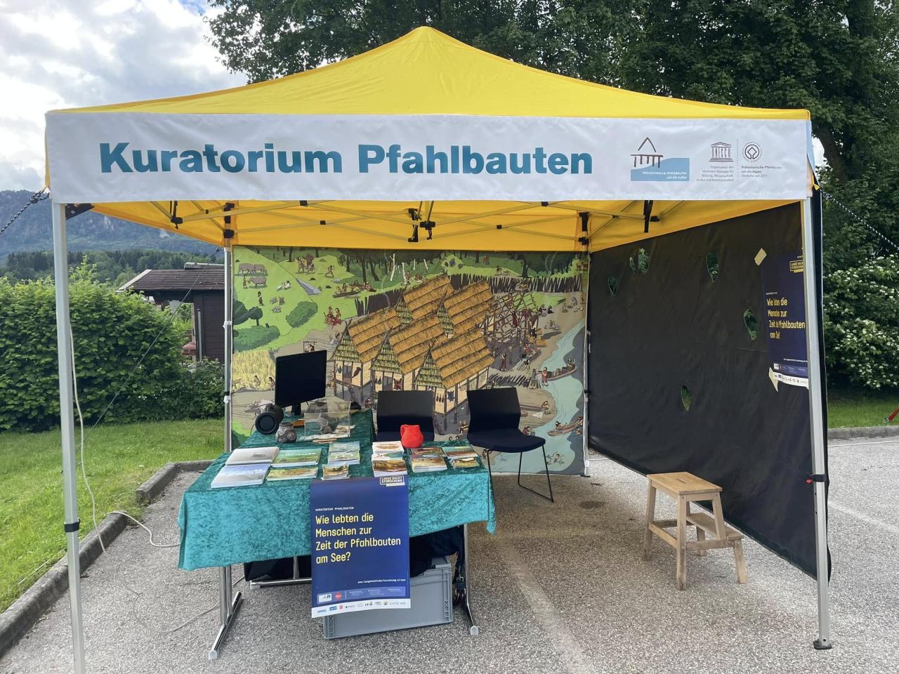 Infostand Lange Nacht der Forschung in Mondsee