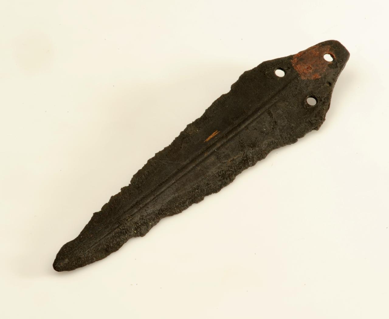 Klinge eines Kupferdolches