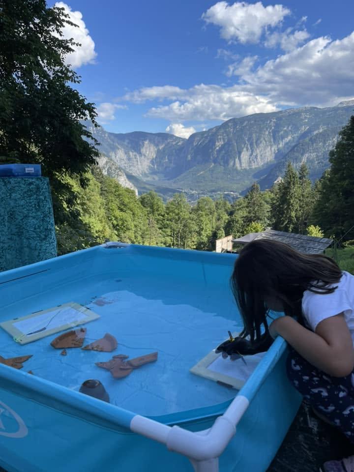 Zeichnen unter Wasser