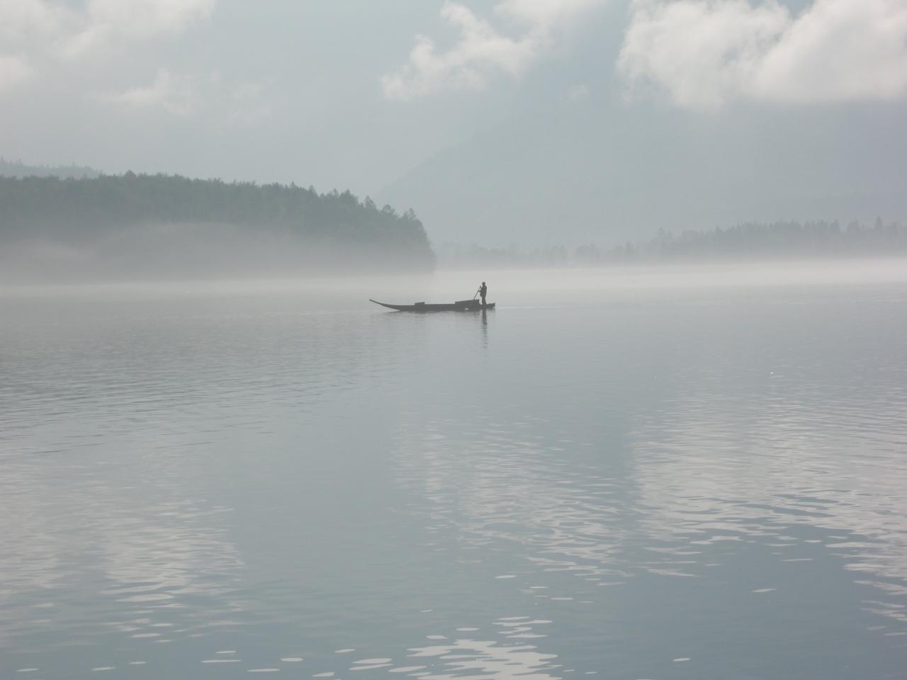 Archäologie am Berg - Foto Hallstätter See 