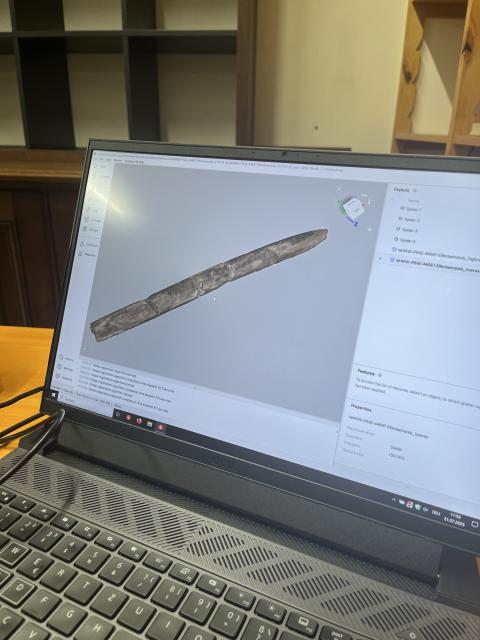 Elfenbeinstab Foto 