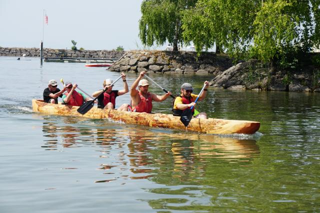Einbaumregatta Team 