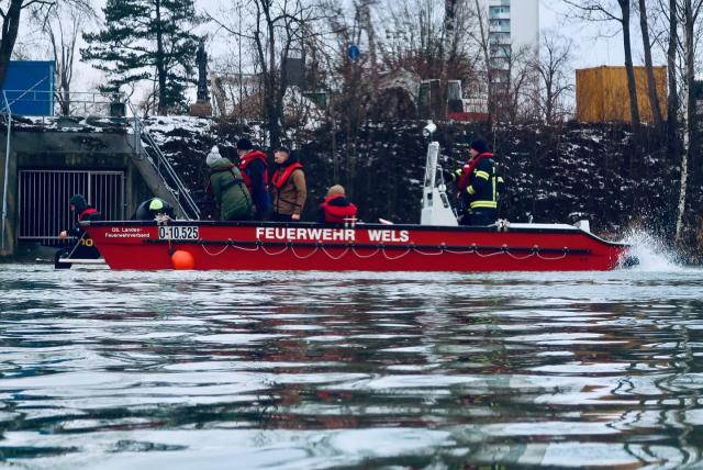 Feuerwehrboot der Freiwilligen Feuerwehr Wels 