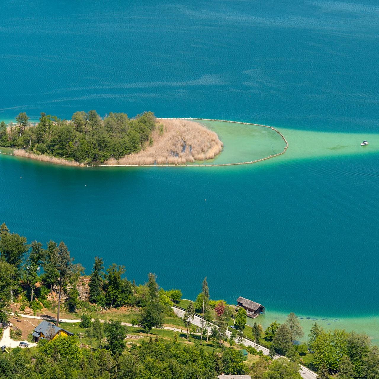 Eine kupferzeitliche Siedlung auf der Kapuzinerinsel im Wörthersee.