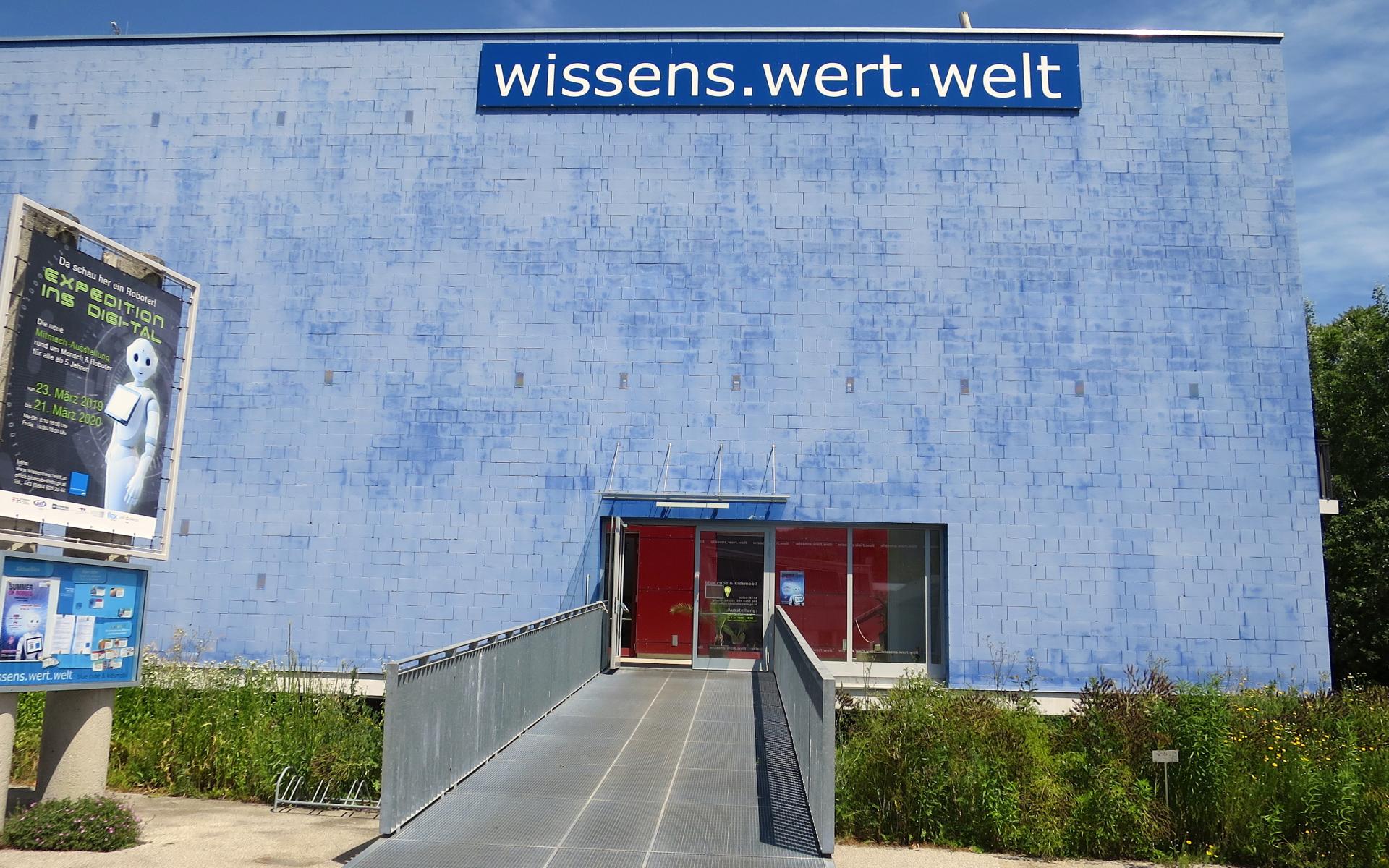 Der Eingang in die wissens.wert.welt