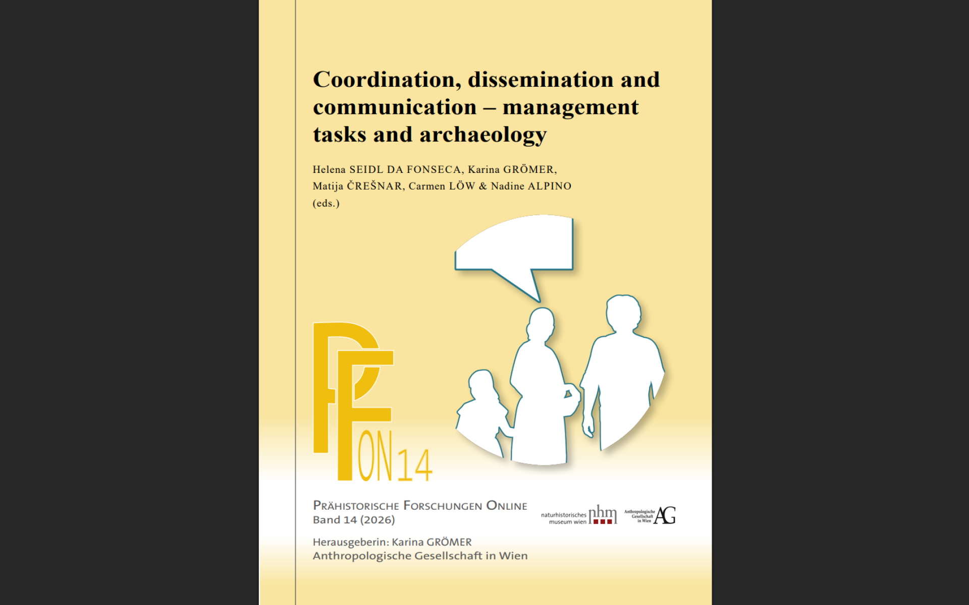 Prähistorische Forschungen Online, Band 14 - Cover
