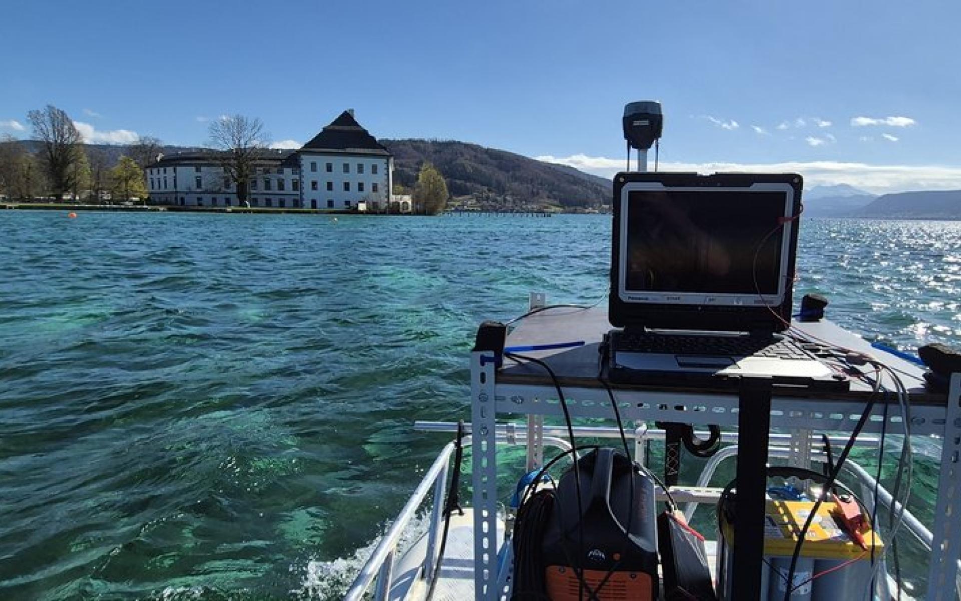 Testmessungen im Projekt Aqua Cultural Heritage