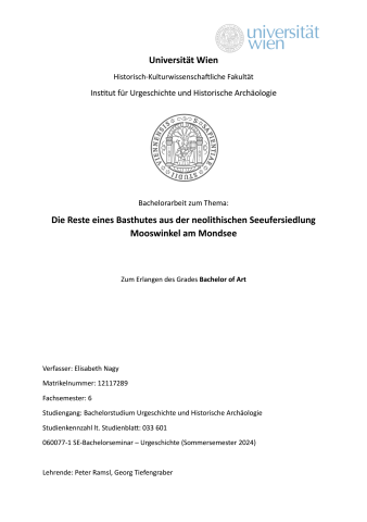 Bachelorarbeit Elisabeth Nagy