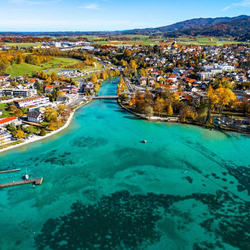 Die Bucht von Seewalchen