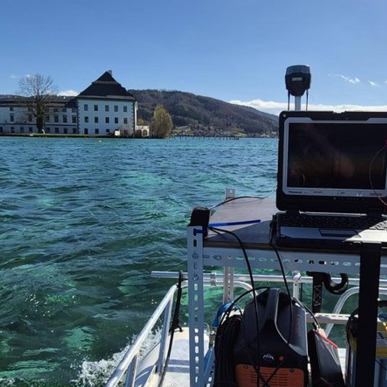 Testmessungen im Projekt Aqua Cultural Heritage